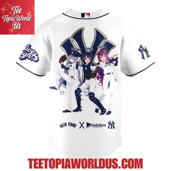 New York Yankees x Hololive Night Collaboration Jersey