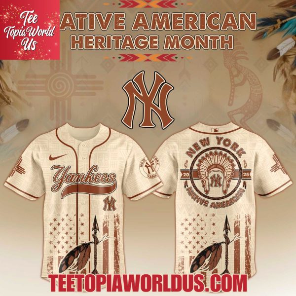 New York Yankees x Native American Heritage Month Limited Edition Jersey 2025