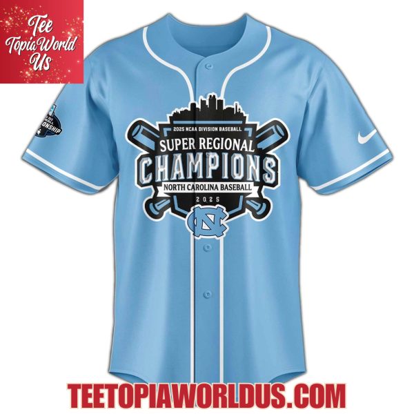 North Carolina 2025 Super Regionals Champions Jersey, Cap