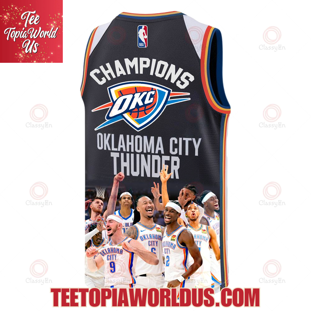 Oklahoma City Basketball Champions Finals 2024-25 3D Basketball Jersey Oklahoma City Basketball Champions Finals 2024-25 3D Basketball Jersey