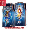 NBA Finals 2025 Champions Oklahoma City Thunder Basketball Jersey
