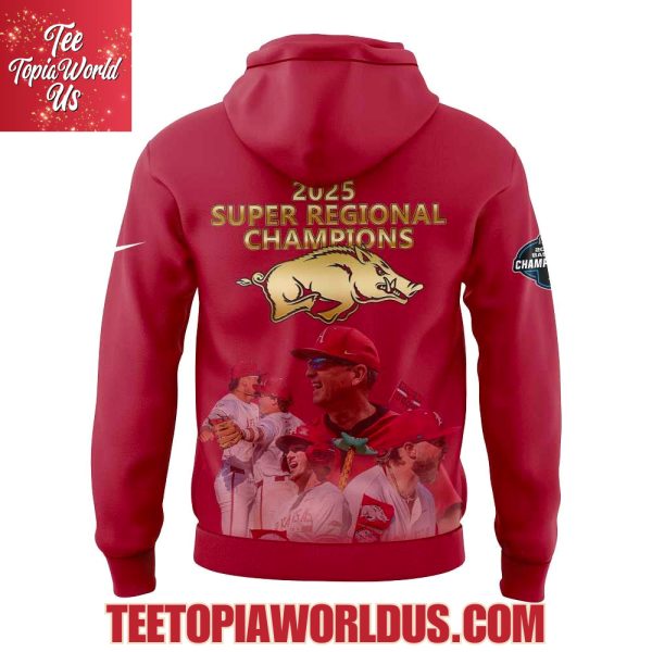 Omahogs Arkansas Razorbacks 2025 Super Regional Champions T-Shirt, Hoodie, Cap