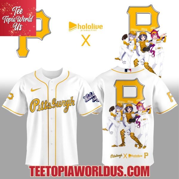 Pittsburgh Pirates Hololive Night Collaboration Jersey