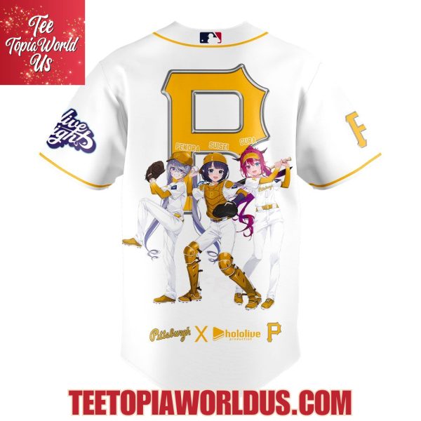 Pittsburgh Pirates Hololive Night Collaboration Jersey