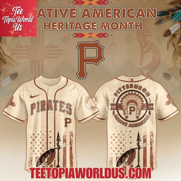 Pittsburgh Pirates x Native American Heritage Month Limited Edition Jersey 2025
