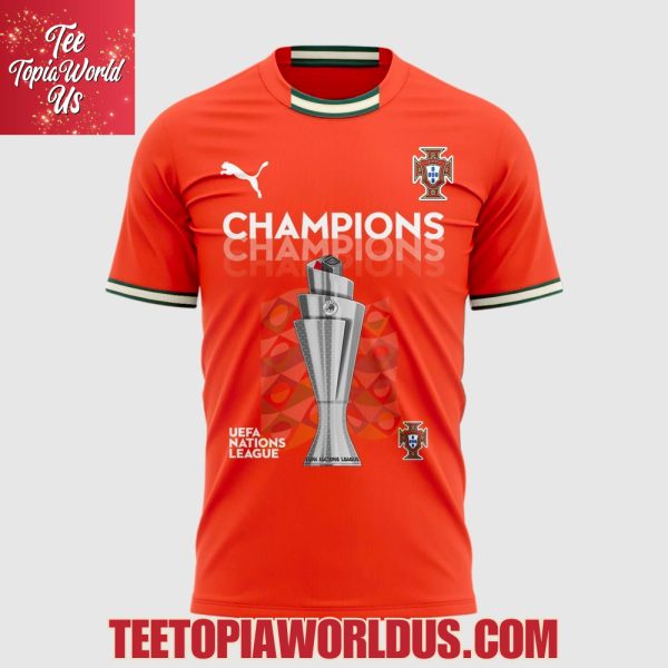 Portugal UEFA Nations League 2025 Champions T-Shirt, Hoodie, Cap