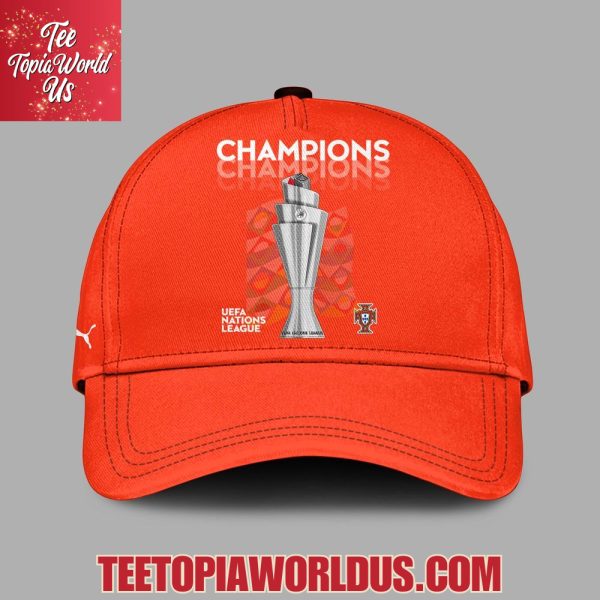Portugal UEFA Nations League 2025 Champions T-Shirt, Hoodie, Cap