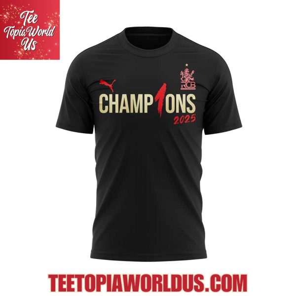 RCB Champion 2025 Tata Indian Premier League T-Shirt, Hoodie, Cap