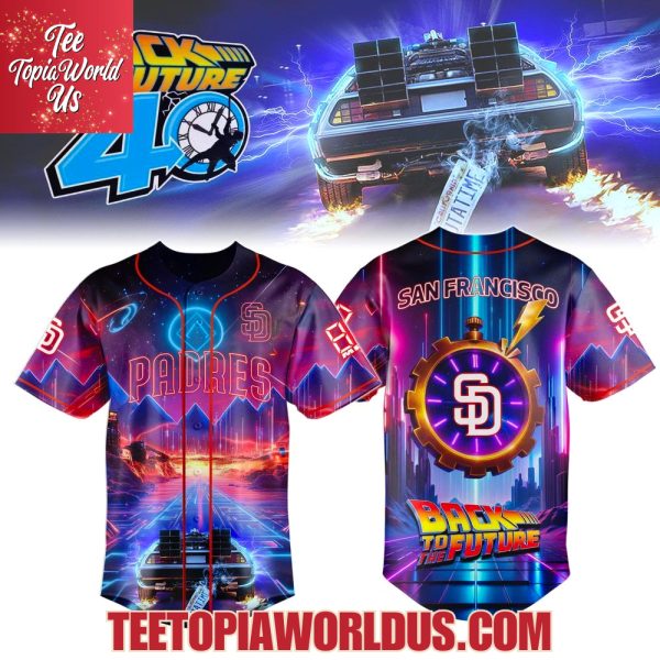 San Diego Padres x Back to the Future Limited Edition Jersey 2025