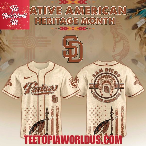 San Diego Padres x Native American Heritage Month Limited Edition Jersey 2025