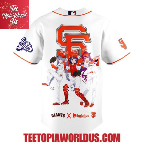 San Francisco Giants x Hololive Night Collaboration Jersey