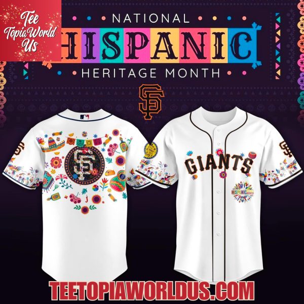 San Francisco Giants x National Hispanic Heritage Month Baseball Jersey