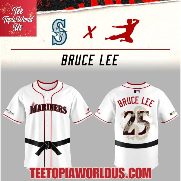 Seattle Mariners x Bruce Lee Jersey
