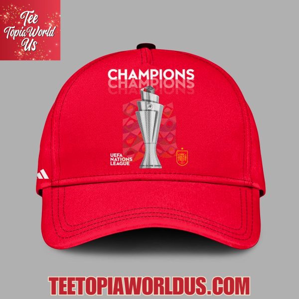 Spain UEFA Nations League 2025 Champions T-Shirt, Hoodie, Cap
