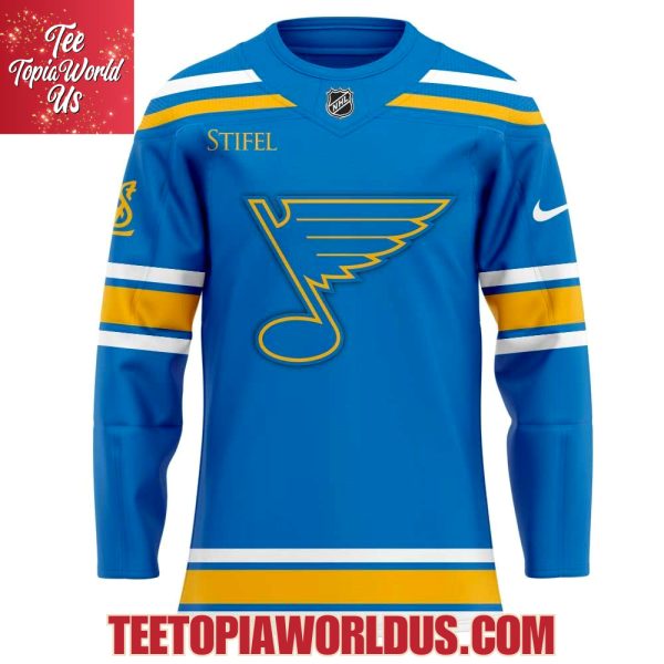 St. Louis Blues 2025 Remixed Jersey – Blue
