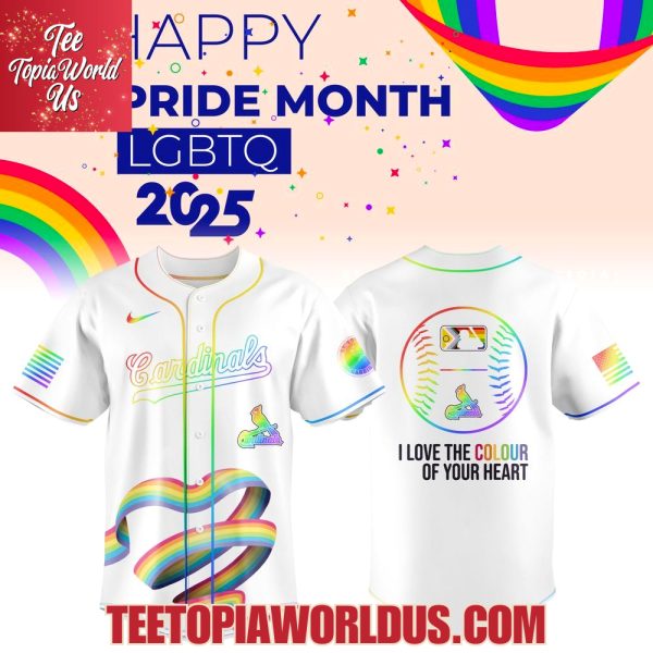 St. Louis Cardinals x Pride Month 2025 Baseball Jersey