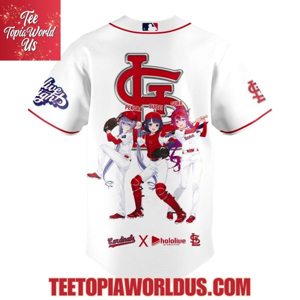 St.Louis Cardinals x Hololive Night Collaboration Jersey