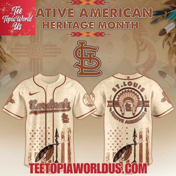 St.Louis Cardinals x Native American Heritage Month Limited Edition Jersey 2025