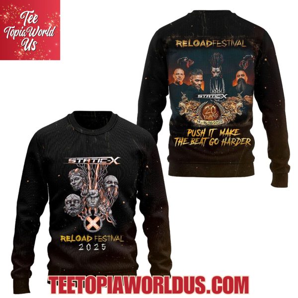 Static-X Reload Festival 2025 T-Shirt, Hoodie