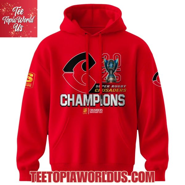 Super Rugby Crusaders Champions 2025 Hoodie, T-Shirt, Cap