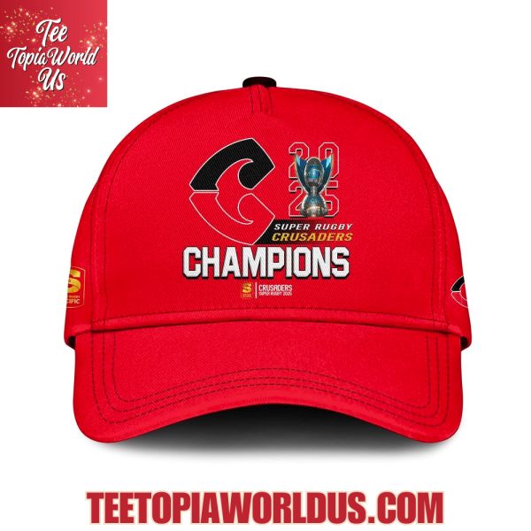 Super Rugby Crusaders Champions 2025 Hoodie, T-Shirt, Cap