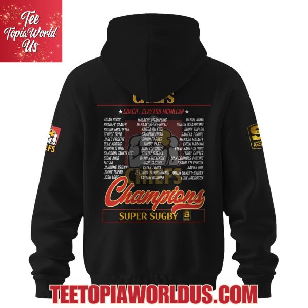 Super Rugby The Chiefs Champions 2025 Hoodie, T-Shirt, Cap