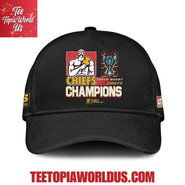 Super Rugby The Chiefs Champions 2025 Hoodie, T-Shirt, Cap