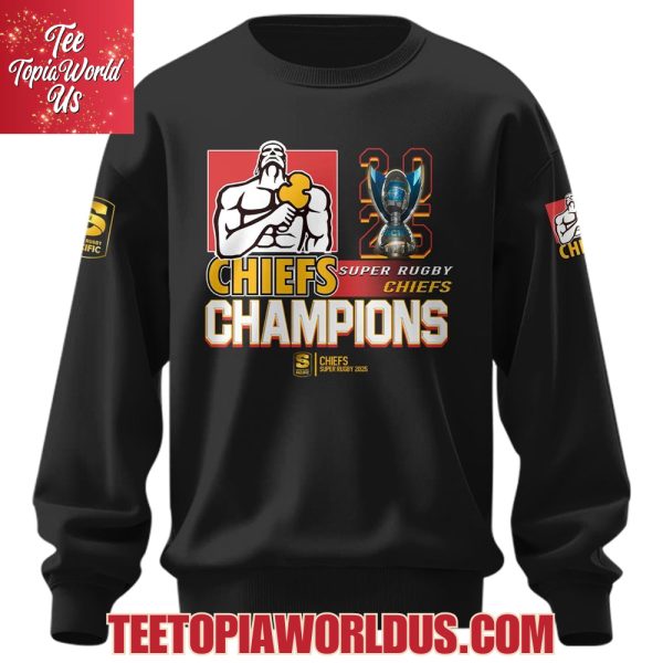 Super Rugby The Chiefs Champions 2025 Hoodie, T-Shirt, Cap