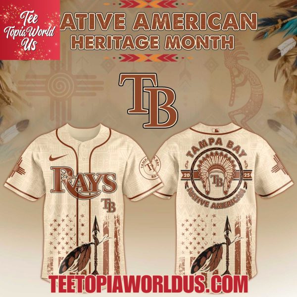 Tampa Bay Rays x Native American Heritage Month Limited Edition Jersey 2025