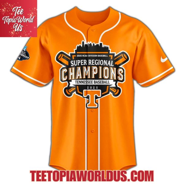 Tennessee Volunteers 2025 Super Regionals Champions Jersey, Cap