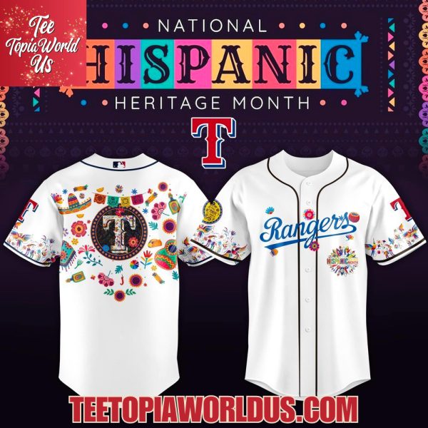 Texas Rangers x National Hispanic Heritage Month Baseball Jersey
