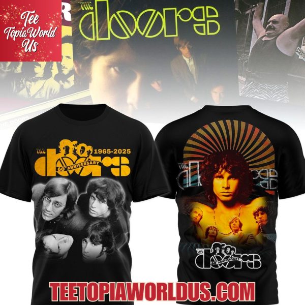 The Doors 60th Anniversary 1965 – 2025 T-Shirt, Hoodie