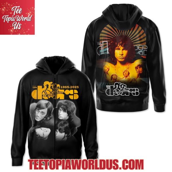 The Doors 60th Anniversary 1965 – 2025 T-Shirt, Hoodie