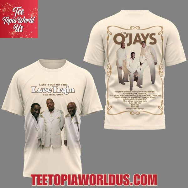 The O’Jays The Final Tour 2025 T-Shirt, Hoodie