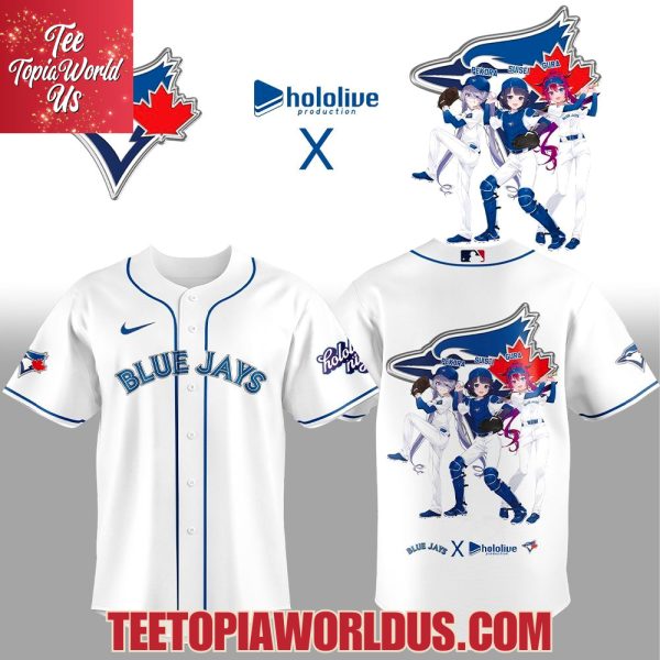 Toronto Blue Jays Hololive Night Collaboration Jersey