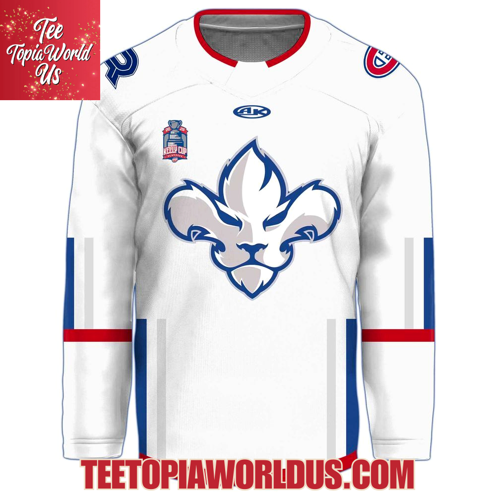 Trois-Rivieres Lions 2025 Kelly Cup Champions Hockey Jersey Trois-Rivieres Lions 2025 Kelly Cup Champions Hockey Jersey