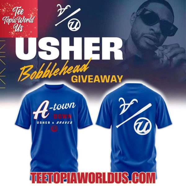 Usher x Braves A Town Down T-Shirt, Hoodie, Cap