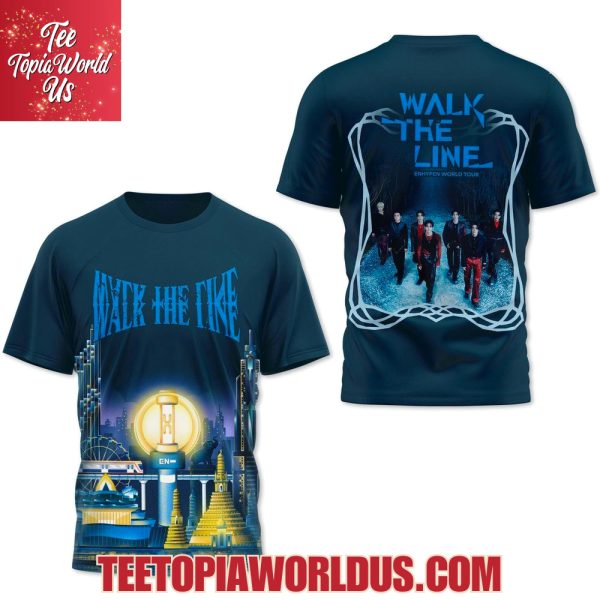 Walk The Line Enhypen World Tour T-Shirt, Hoodie