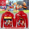 Brisbane Lions Bluey and Bingo Hoodie
