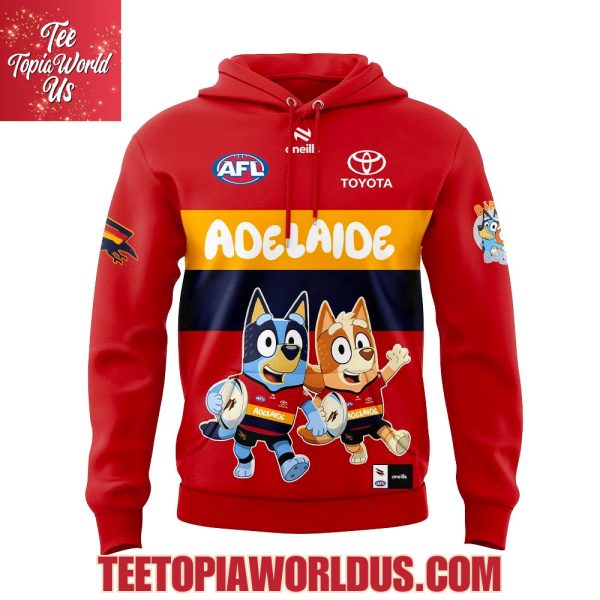 Adelaide Crows Bluey and Bingo Hoodie