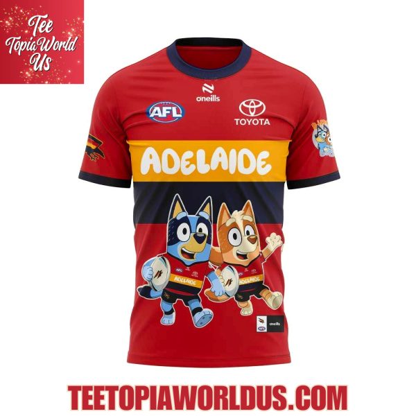 Adelaide Crows Bluey and Bingo Hoodie