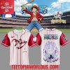 Gwinnett Stripers Straw Hat Luffy Gear 5 Jersey