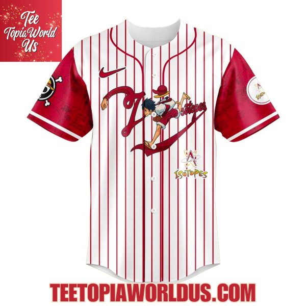 Albuquerque Isotopes Straw Hat Luffy Gear 5 Jersey