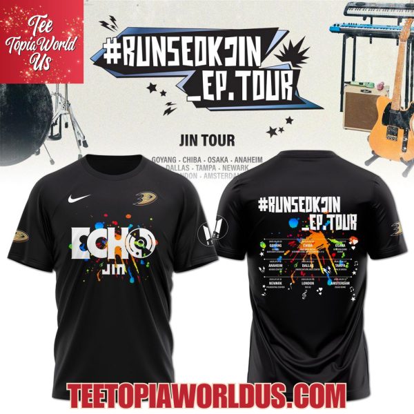 Anaheim Ducks x JIN RunSeokjin Ep. Tour 2025 Hoodie