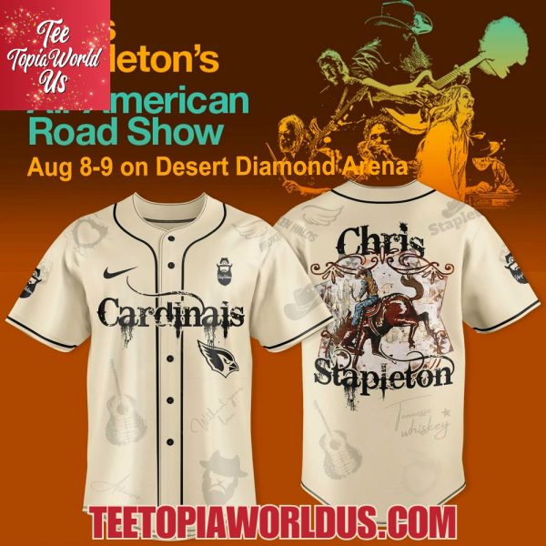 Arizona Cardinals x Chris Stapleton All-American Road Show 2025 Jersey
