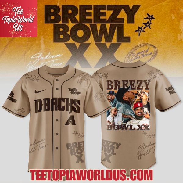 Arizona Diamondbacks x Breezy Bowl XX World Tour Jersey