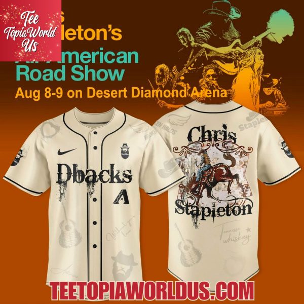 Arizona Diamondbacks x Chris Stapleton All-American Road Show 2025 Jersey