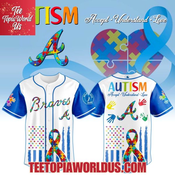 Atlanta Braves × Special Autism Awareness Month Limited Edition Jersey