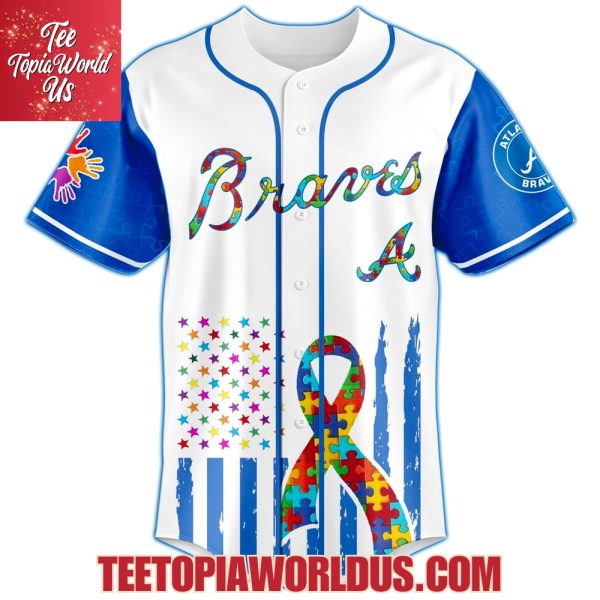 Atlanta Braves × Special Autism Awareness Month Limited Edition Jersey