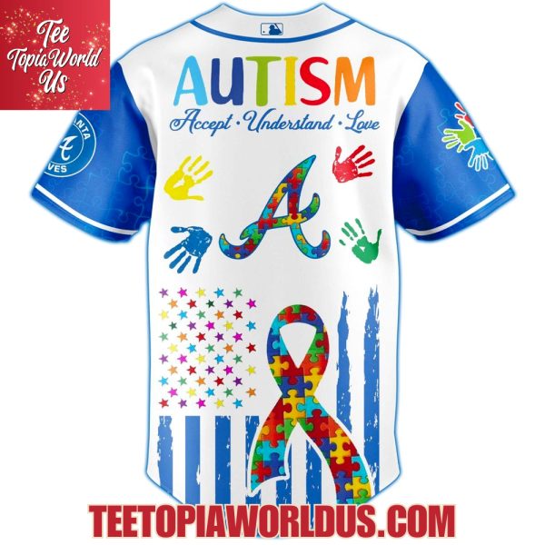 Atlanta Braves × Special Autism Awareness Month Limited Edition Jersey